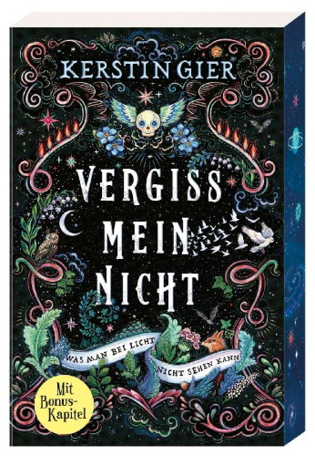 Buchcover und Innenansicht für das Buch: Vergissmeinnicht - Was man bei Licht nicht sehen kann