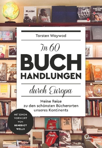 Buchcover und Innenansicht für das Buch: In 60 Buchhandlungen durch Europa