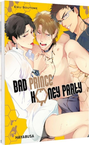 Buchcover und Innenansicht für das Buch: Bad Prince Honey Party