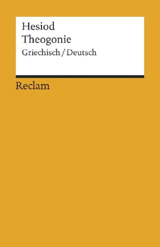 Buchcover und Innenansicht für das Buch: Theogonie
