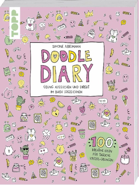 Buchcover und Innenansicht für das Buch: Doodle Diary
