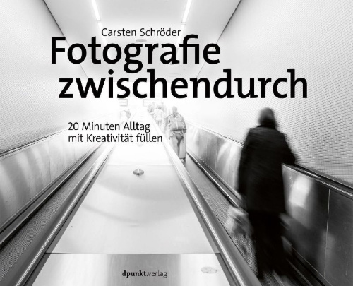 Buchcover und Innenansicht für das Buch: Fotografie zwischendurch