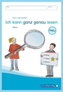 Buchcover und Innenansicht für das Buch: Mein Lupenleseheft 2 - Ich kann ganz genau lesen