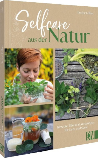 Buchcover und Innenansicht für das Buch: Selfcare aus der Natur