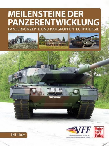 Buchcover und Innenansicht für das Buch: Meilensteine der Panzerentwicklung