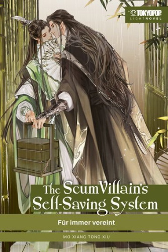 Buchcover und Innenansicht für das Buch: The Scum Villain's Self-Saving System Light Novel 03