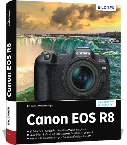 Buchcover und Innenansicht für das Buch: Canon EOS R8
