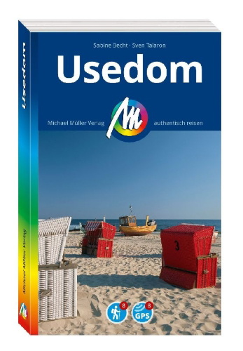 Buchcover und Innenansicht für das Buch: MICHAEL MÜLLER REISEFÜHRER Usedom