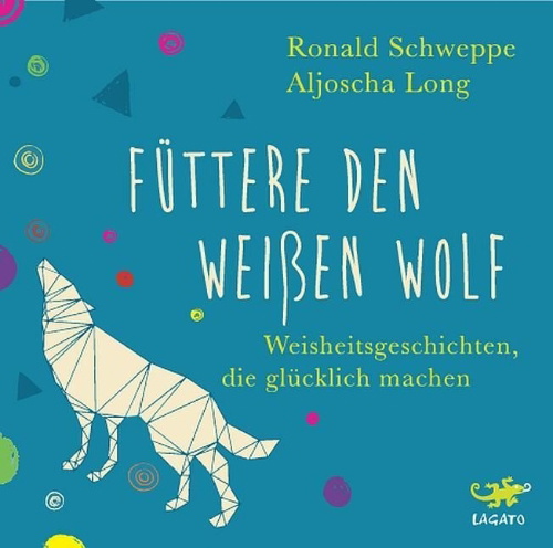 Buchcover und Innenansicht für das Buch: Füttere den weißen Wolf