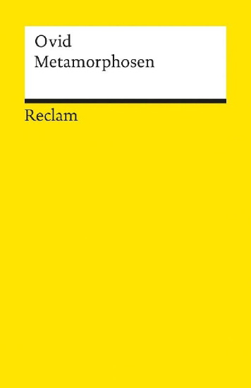 Buchcover und Innenansicht für das Buch: Metamorphosen. Epos in 15 Büchern