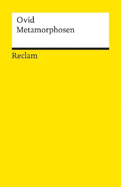 Buchcover und Innenansicht für das Buch: Metamorphosen. Epos in 15 Büchern