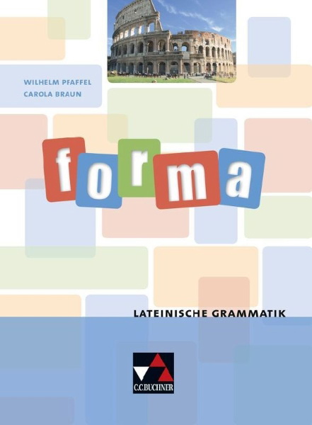 Buchcover und Innenansicht für das Buch: forma Lateinische Grammatik
