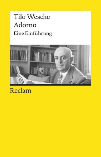Buchcover und Innenansicht für das Buch: Adorno