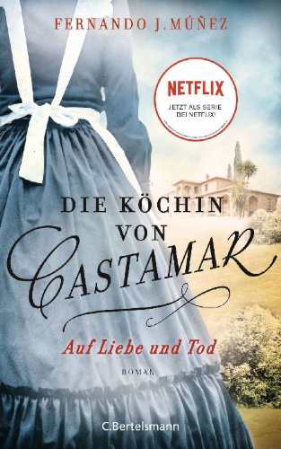 Buchcover und Innenansicht für das Buch: La cocinera de Castamar