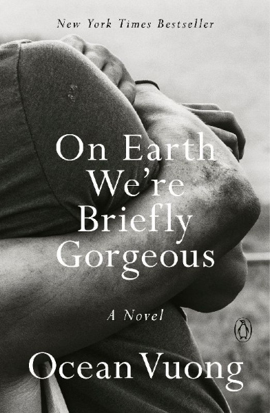Buchcover und Innenansicht für das Buch: On Earth We're Briefly Gorgeous