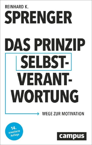 Buchcover und Innenansicht für das Buch: Das Prinzip Selbstverantwortung