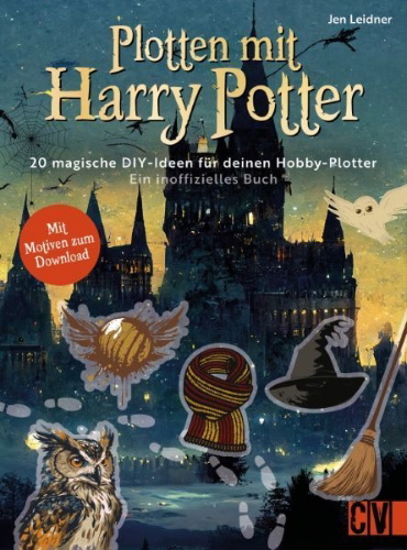 Buchcover und Innenansicht für das Buch: Plotten mit Harry Potter