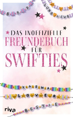 Buchcover und Innenansicht für das Buch: Das inoffizielle Freundebuch für Swifties
