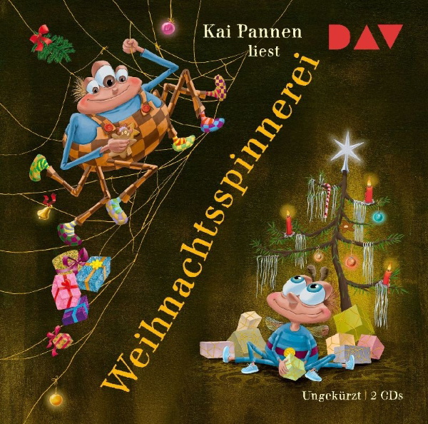 Buchcover und Innenansicht für das Buch: Weihnachtsspinnerei