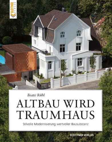 Buchcover und Innenansicht für das Buch: Altbau wird Traumhaus