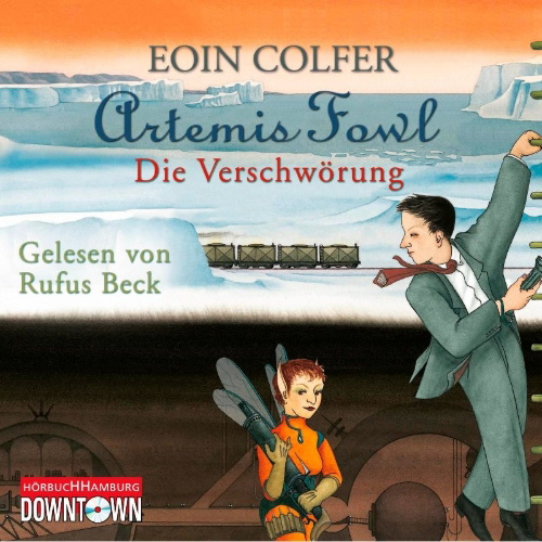 Buchcover und Innenansicht für das Buch: Artemis Fowl - Die Verschwörung