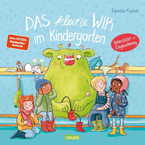 Buchcover und Innenansicht für das Buch: Das kleine WIR im Kindergarten