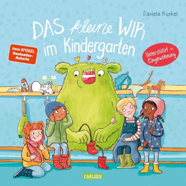 Buchcover und Innenansicht für das Buch: Das kleine WIR im Kindergarten