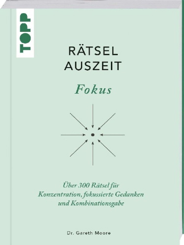 Buchcover und Innenansicht für das Buch: RätselAuszeit - Fokus