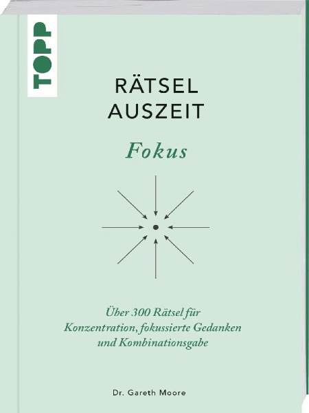 Buchcover und Innenansicht für das Buch: RätselAuszeit - Fokus