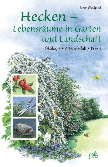 Buchcover und Innenansicht für das Buch: Hecken - Lebensräume in Garten und Landschaft