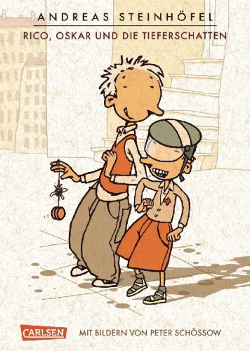 Buchcover und Innenansicht für das Buch: Rico, Oskar und die Tieferschatten (Rico und Oskar 1)