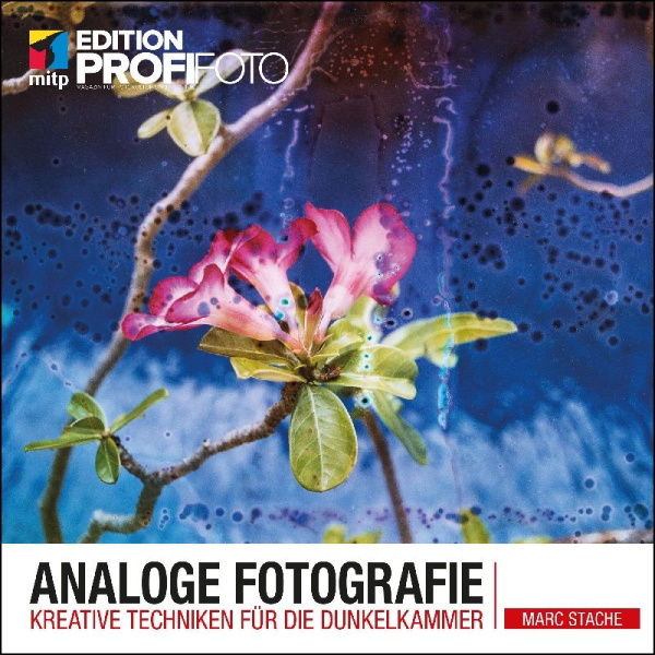 Buchcover und Innenansicht für das Buch: Analoge Fotografie