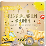 Buchcover und Innenansicht für das Buch: Kindergartenfreunde - BAUSTELLE