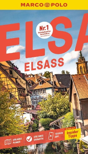 Buchcover und Innenansicht für das Buch: MARCO POLO Reiseführer Elsass