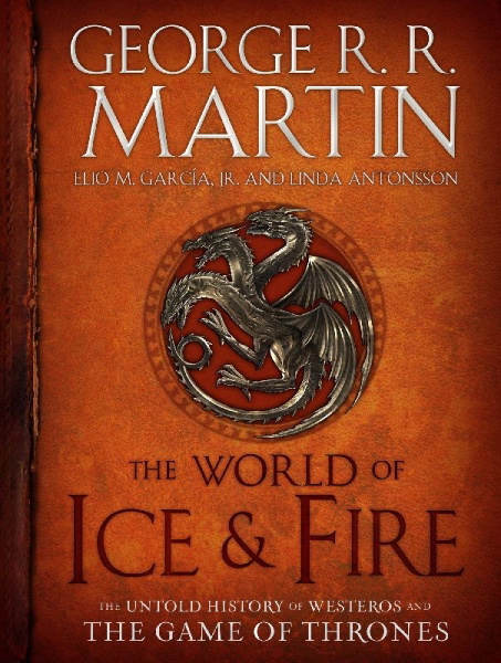 Buchcover und Innenansicht für das Buch: The World of Ice and Fire