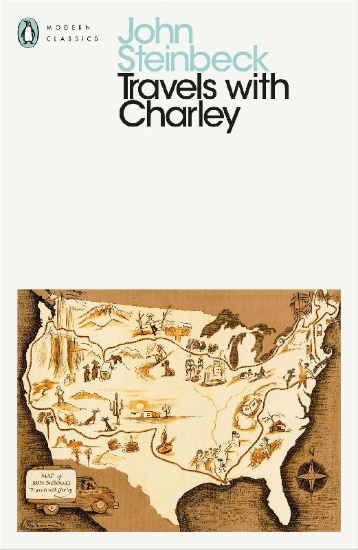 Buchcover und Innenansicht für das Buch: Travels with Charley