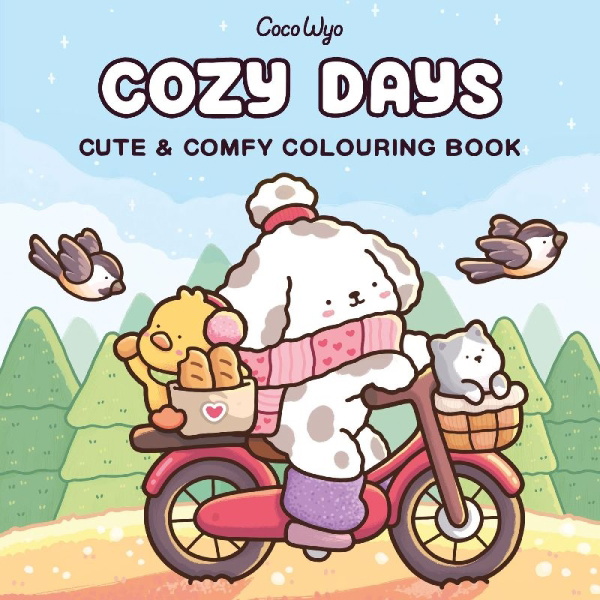 Buchcover und Innenansicht für das Buch: Cozy Days