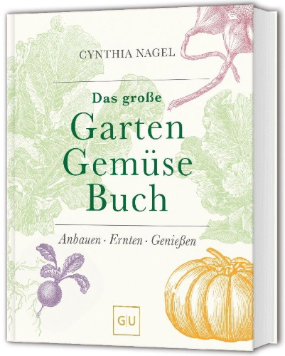 Buchcover und Innenansicht für das Buch: Das große Garten-Gemüse-Buch
