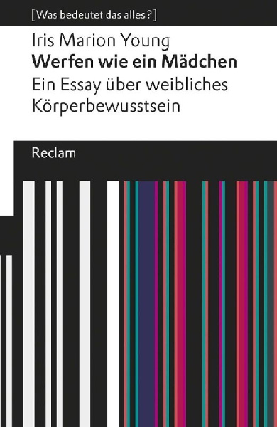 Buchcover und Innenansicht für das Buch: Werfen wie ein Mädchen. Ein Essay über weibliches Körperbewusstsein