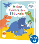 Buchcover und Innenansicht für das Buch: Meine allerersten Freunde (Dinos)