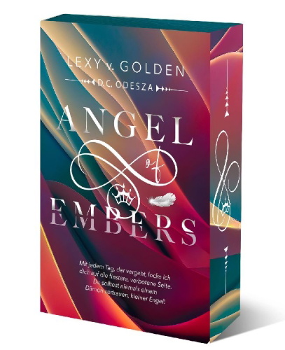 Buchcover und Innenansicht für das Buch: Angel of Embers
