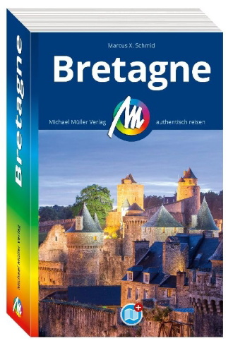 Buchcover und Innenansicht für das Buch: MICHAEL MÜLLER REISEFÜHRER Bretagne