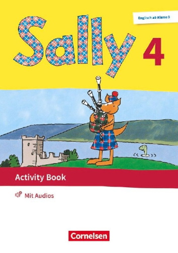 Buchcover und Innenansicht für das Buch: Sally. Englisch ab Klasse 3 - 4. Schuljahr - Activity Book