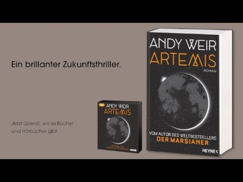 Buchcover und Innenansicht für das Buch: Artemis