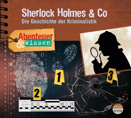Buchcover und Innenansicht für das Buch: Abenteuer & Wissen: Sherlock Holmes & Co