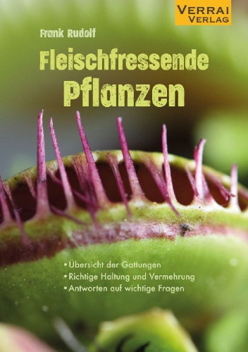 Buchcover und Innenansicht für das Buch: Fleischfressende Pflanzen