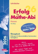 Buchcover und Innenansicht für das Buch: Erfolg im Mathe-Abi 2026 Hessen Leistungskurs Prüfungsteil 2: Wissenschaftlicher Taschenrechner