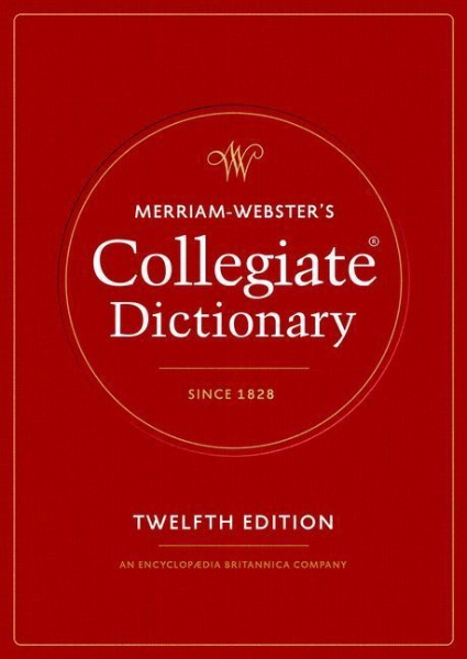 Buchcover und Innenansicht für das Buch: Merriam-Webster's Collegiate Dictionary