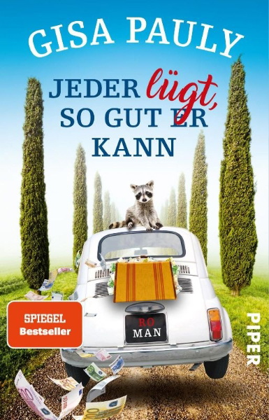 Buchcover und Innenansicht für das Buch: Jeder lügt, so gut er kann