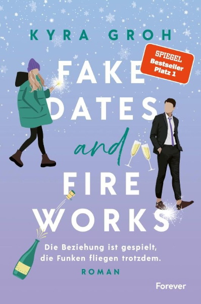 Buchcover und Innenansicht für das Buch: Fake Dates and Fireworks